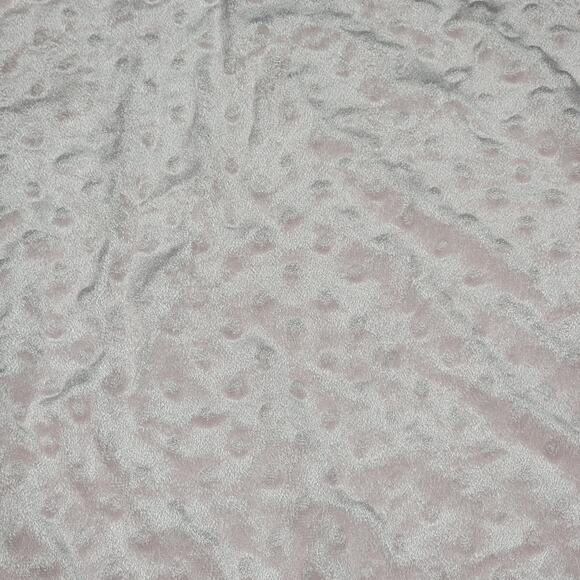 Light Pink Textured Infant Blanket - 30" x 39" - Picture 2 of 4